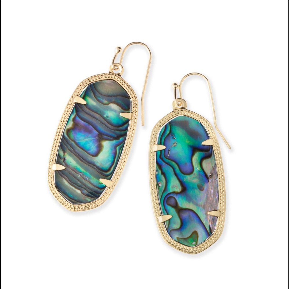 Kendra Scott Elle Earrings in Abalone Shell